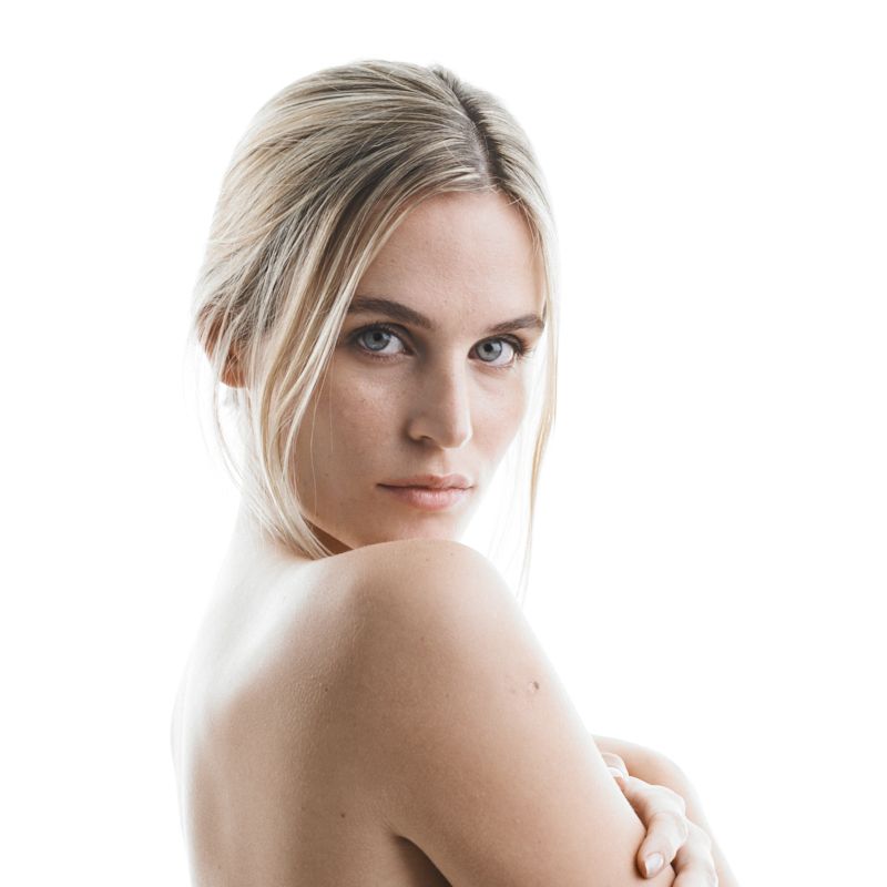 Rostro mujer belleza facial